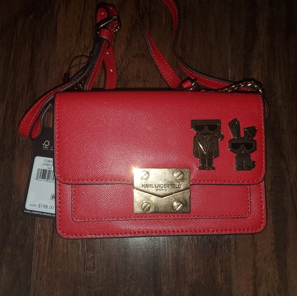 Karl Lagerfeld Handbags - Karl lagerfield cross body bag with tags